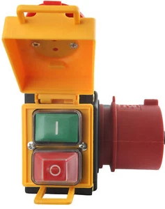 Schalter Stecker CEE 400V für Holzspalter 230V für Güde DHH 1050 6 TC - Bild 1 von 4