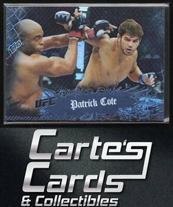 Patrick Cote 2010 Topps UFC Main Event #12 negro 117/188 - Imagen 1 de 2
