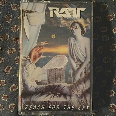 Ratt~Reach For The Sky~1988 Atlantic CLUB EDITION Dolby HXPro SR Cassette~EX/VG+ - Image 1 of 2