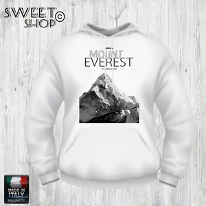 FELPA MONTE EVEREST, IDEA REGALO MONTAGNA SCI  MOUNT EVEREST NEVE SKY - Imagen 1 de 2