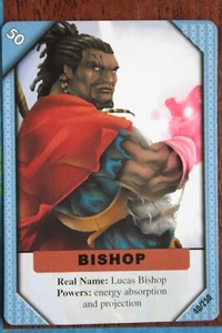MARVEL RECHARGE CCG Hero Card "Bishop" #40/250 - Picture 1 of 1