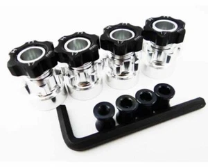 Hot Racing WH17HT01 Hex Hub Adapters 12mm to 17mm (10mm Offset) Traxxas Tellu... - Picture 1 of 1
