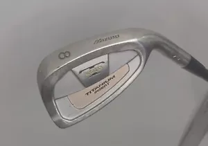 Mizuno T-Zoid T3 Oversize Titanium Insert Single 8-Iron Turbo Gold R-Flex 37" - Picture 1 of 12