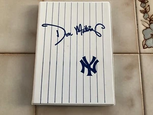 Don Mattingly Story Binder / Story / Talking Baseball Card / Assorted HTF Cards - Picture 1 of 9