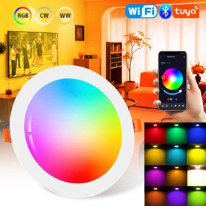 Smart Recessed Lighting 4 Inch Color Changing 12W LED Downlight Ceiling Light US - Picture 1 of 13