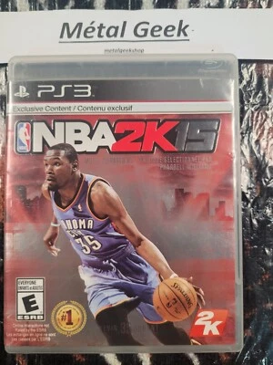 NBA 2K15 Ps3 CIB EN/FR Tested Free Shipping in Canada !! - Image 1 of 4