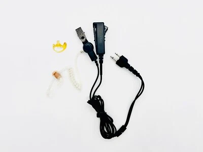 Pryme SPM-2300 2-Wire Earpiece for Cobra ICOM Midland Vertex Standard - Image 1 of 3