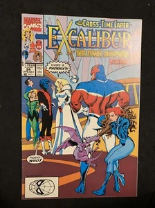Excalibur #24 Cross-Time Caper (1990) Marvel Comic Buch Sehr guter Zustand (8,0) - Bild 1 von 4