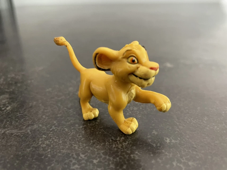 Figura PVC Vintage Walt Disney Applause El Rey León León Cachorro Simba 2" Foto 1 de 4