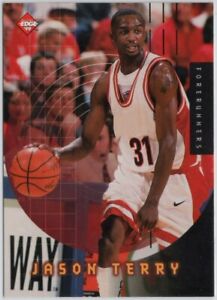 1999-00 Collector's Edge Forerunners Jason Terry Rookie Card #9