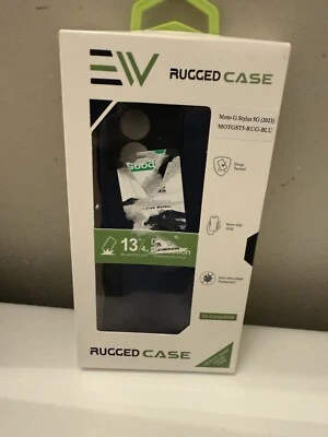 适用于摩托罗拉 Moto G 5G 2024 2023 2022 保护壳 手机保护套 防震 + 屏幕玻璃 — 第 1/2 张图片