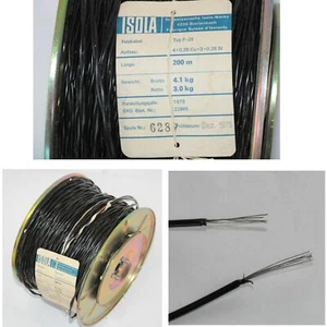 Feldkabel Kabel BW für Feldtelefon ca. 200m Induktionsschleife Induktionskabel - Bild 1 von 2