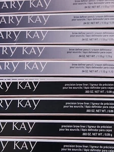 MARY KAY Discontinued Brow Definer Pencil & Precision Brow Liner. NWB Old Stock. - Picture 1 of 7