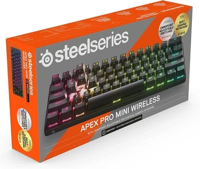 SteelSeries Apex Pro Mini Wireless HyperMagnetic Gaming Keyboard - Image 1 of 4