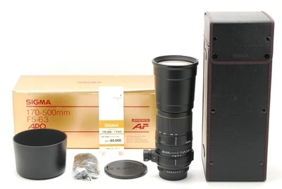 [NEAR MINT /BOX Case] Sigma APO 170-500mm F/5-6.3 for Pentax Hood From JAPAN - Image 1 of 4