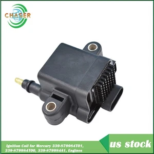 Ignition Coil for Mercury 339-879984T01, 339-879984T00, 339-879984A1, Engines - Picture 1 of 8