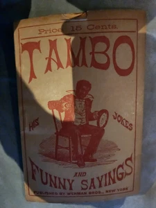 Bobby Newcomb TAMBO: HIS JOKES AND FUNNY SAYINGS Vintage - Bild 1 von 7