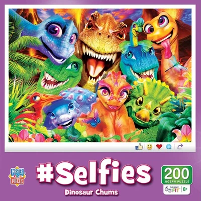 Rompecabezas MasterPieces - Selfies - Dinosaur Chums 200 piezas Foto 1 de 4