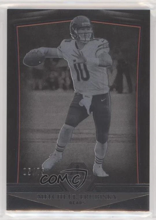 2018 Panini Majestic /75 Mitchell Trubisky #17 - Image 1 of 2