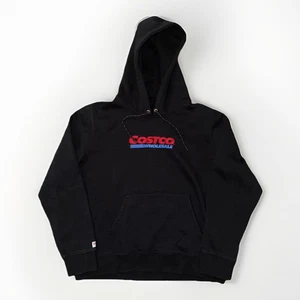 Costco Wholesale Hoodie Black XL Pullover Sweatshirt 24x24 Embroidered Logo - Picture 1 of 3