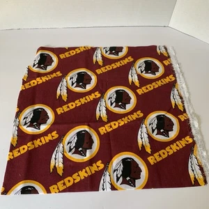 Washington Redskins Stoffstück 13x14 Baumwolle wiederholendes Muster - Bild 1 von 5
