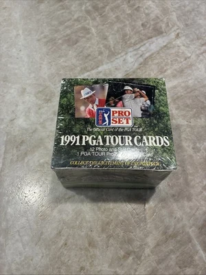 1991 Pro Set Golf ~ PGA Tour Cards ~ Factory Sealed Box 36 Packs - Image 1 of 4