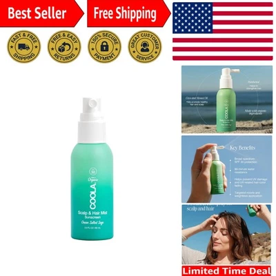 Protector solar orgánico para cabello y cuero cabelludo COOLA probado por dermatólogos 2 fl oz, FPS 30 Foto 1 de 4