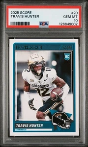 2025 Score Travis Hunter Rookie PSA 10 - Bild 1 von 2
