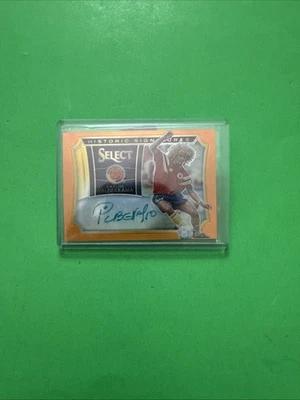 2015-16 Panini Select Carlos Valderrama Historic Signatiures Auto orange /149 - Image 1 of 2