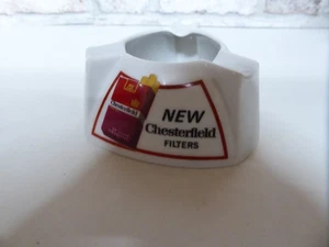 Vintage Chesterfield Zigaretten Aschenbecher Keramik Werbung Ash Tray Made Japan - Bild 1 von 14