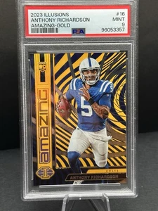 2023 Panini Illusions - Amazing Anthony Richardson #16 Gold /25 (RC) - Picture 1 of 3