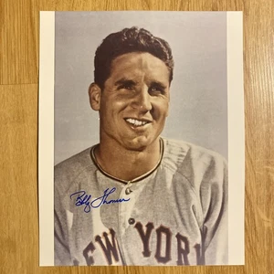 Bobby Thomson signed Autogramm Auto 8x10 Foto Giants - Bild 1 von 1