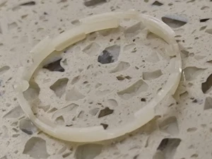 CITIZEN BULLHEAD 4-901177 & Gold Part Movement Ring Plastic Citizen 8110 NOS - Picture 1 of 3
