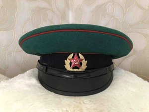 Original UdSSR KGB Border Troops Vizor Cap - Sowjetische Militärmütze Gr. 56 - 1986 - Bild 1 von 17