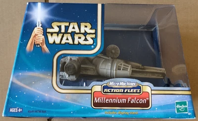 STAR WARS MICRO MACHINES ACTION FLEET MILLENIUM FALCON 2002 E5 - Image 1 of 4