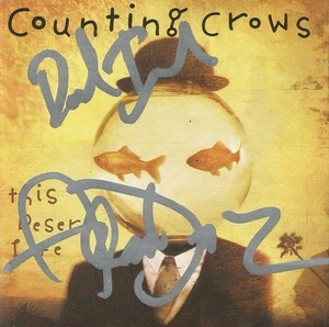 Counting Crows handsignierte This Desert Life CD (Signed By 2) - Bild 1 von 2