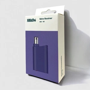 8BitDo Retro Receiver for NGC Wii Nintendo GameCube Bluetooth Controller Adapter - Picture 1 of 16