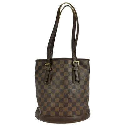 LOUIS VUITTON MARAIS РУЧНАЯ СУМКА С КОРОТКИМИ РУЧКАМИ DAMIER EBENE N42240 SP0050 YQ03971 BN02 - Изображение 1 из 4