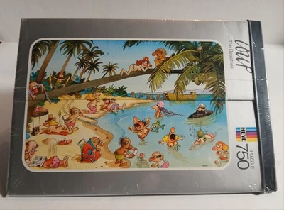 New* Sealed  HEYE 750 PIECE PUZZLE THE BEACHIES BY J. J. LOUP - Image 1 of 4