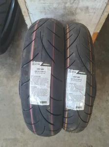 Coppia pneumatici 110/70-17 54H e 140/70-17 66H MITAS MC50 DOT24/25 - Foto 1 di 3