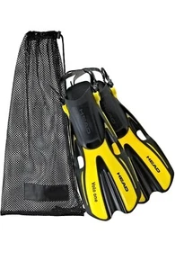 Head Volo One Snorkeling Fins - Adjustable Fit With Mesh Bag Included - Picture 1 of 6