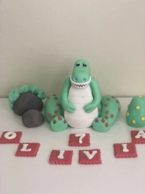 Динозавр T-Rex тираннозавр T. Rex ручной работы 3D съедобный торт верхнее украшение  - Изображение 1 из 4