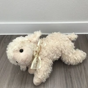 SHEEP PLUSH TOY LYING DOWN KIWI AND FRIENDS NEW ZEALAND LAMB PLUSH LOVEY 14” - Picture 1 of 7