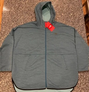 North Face Slacker Full Zip Hoodie Sz XLBlue Long Sleeve Lined Jacket NWT - Picture 1 of 5