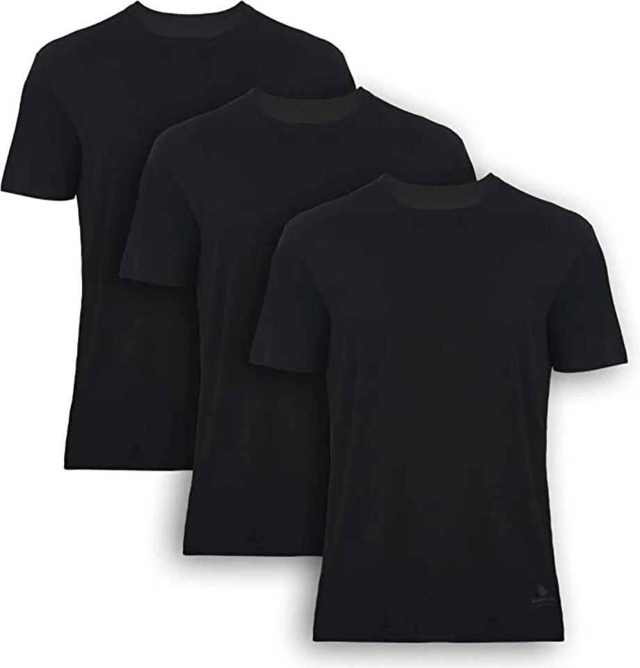 Men's Bamboo Crew Neck Undershirts (3-Pack) - Image 1 of 4