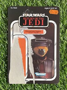 Princess Leia Organa Boushh Disguise Card Kenner 65 Back ROTJ Unpunched Free P&P