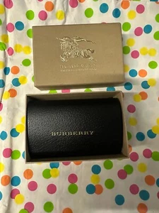 Burberry Sunglasses Glasses Case With Cloth - NEW - Picture 1 of 6
