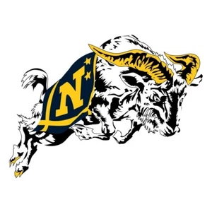 Navy Midshipmen Logo - Die Cut Laminated Vinyl Sticker/Decal 5 inch - Picture 1 of 1