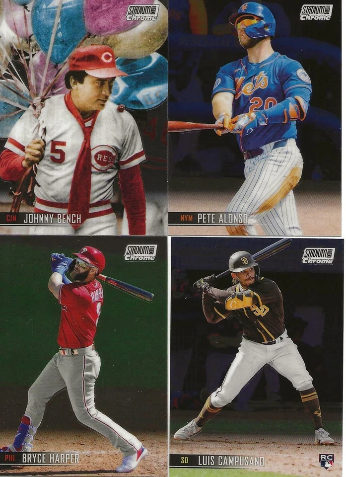 2021 Topps Stadium Club Chrome #201 Through #400 ** Complete Your Set ** Singles - Image 1 of 1