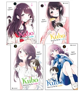 Kubo Won't Let Me Be Invisible Band 1-4   Set | Crunchyroll | Neu | - Bild 1 von 5